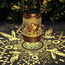 2 Pack Solar Lanterns Outdoor Decor - Perfect Gifts for Mom Women Grandma, Solar Powered Hummingbird Sunflower Lantern with 8-Hour Runtime, Waterproof & Easy to Use for Garden, Patio, Yard by GreenHaven Gardens