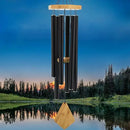 Wind Chimes Outdoor Large Deep Tone, 36 Inches Sympathy WindChimes Outdoor Memorial Windchime for Mom/Housewarming/Christmas, Black Wind Chime for Outside Garden, Patio, Home Decor by CozyNest Decor