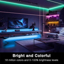 DAYBETTER Smart WiFi Led Lights 100ft, Tuya App Controlled Led Strip Lights, Work with Alexa and Google Assistant, Timer Schedule, Color Changing Led Lights for Bedroom Party Kitchen by TinyTreasures Baby Boutique