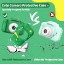 Upgrade Dinosaur Kids Camera, Christmas Birthday Gifts for Girls Boys 3-12, 1080P HD Selfie Digital Video Camera for Toddlers, Cute Portable Little Girls Boys Gifts Toys for 3 4 5 6 7 8 9 Years Old by TinyTreasures Baby Boutique