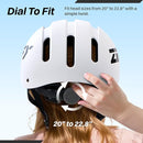 ZIFFY Kids/Toddler Bike Helmet, Adjustable, Lightweight, Safety Certified Scooter Helmet for Boys & Girls with Washable Inner Lining, 2 Sizes, 4 Colors – Fits Toddlers to Youth by TinyTreasures Baby Boutique
