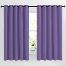 NICETOWN Lilac Purple Room Darkening Curtains 66 inches Long, Grommet Thermal Curtains Window Treatment Sound Reducing Drapes for Bedroom/Home Family, W66 x L66, 2 Panels by TinyTreasures Baby Boutique