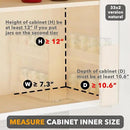 SpaceAid Bamboo Pull Out Spice Rack Organizer for Cabinet, Heavy Duty Slide Out Seasoning Kitchen Pantry Sliding Vertical Organization, 7.3" Wide, 2 Drawers(3" Wide), 2-Tier, Natural by CozyNest Decor