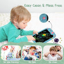 LCD Writing Tablet for Kids 9 Inch Erasable Drawing Tablet Reusable Colorful Drawing Pad for Kids Educational and Learning Toddler Toys for Boys Girls by TinyTreasures Baby Boutique