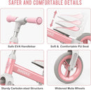 Toddler Balance Bike Toys for 1 to 4 Year Old Girls Boys Adjustable Seat and Handlebar No-Pedal Training Bike Best Gifts for Kids by TinyTreasures Baby Boutique