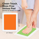 4-Pack Inkless Baby Hand and Footprint Kit - Mess Free Ink Pad for Newborn Keepsake, Dog Nose & Paw Print Kit, Clean Touch Ink Pad for Baby Hand & Footprints, Ideal New Mom Gifts (Candy, L) by TinyTreasures Baby Boutique