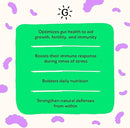 Grubbly Farms Prebiotics + Probiotics for Chickens (30 Day) by GreenHaven Gardens