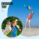 EVERICH Upgraded Toss and Catch Ball Game Set - Indoor and Outdoor Games for Kids 3-12, Beach Sand Pool Water Toy Includes 4 Paddles 4 Sticky Balls, Great Birthday Easter Gifts for Boys Girls by TinyTreasures Baby Boutique
