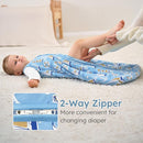 Yoofoss Baby Sleep Sack 0-6 Months, 1.5 Tog Baby Wearable Blanket with 2-Way Zipper, 100% Cotton Organic Fabric Winter Infant Sleeping Sack, Warm Soft Comfy by TinyTreasures Baby Boutique