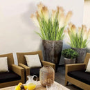 Melorca&Guilla Artificial Plants 4PCS 33.5“Fake Plant Tall Onion Fake Grass,Faux Grass Plants Artificial Grass Greenery Shrubs Bushes for Garden Shop Office Home Décor by CozyNest Decor