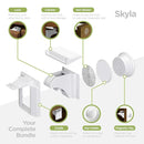SKYLA HOMES Magnetic Cabinet Locks Baby Proofing Child Safety - The Safest Quickest and Easiest Multi-Purpose 3M Adhesive Child Proof Latches, No Screws or Tools Needed (20 Pack) by TinyTreasures Baby Boutique