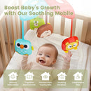 CUTE STONE Baby Crib Mobile with Music and Lights, Nursery Crib Mobile with Remote Control, Detachable Hanging Mobile for 3+ Months Newborn Babies, Fits Cribs and Strollers by TinyTreasures Baby Boutique