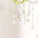 Suncatcher - Hanging Crystals Sun Catchers with Healing Amethyst for Windows, Glass Prisms Rainbow Maker, Home Decor, Blessed Gift Ideas by GreenHaven Gardens