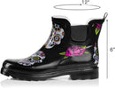 NORTY - Womens Ankle Rain Boots - Ladies Waterproof Winter Spring Garden Boot runs ½ size large by GreenHaven Gardens