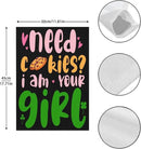 Scouts Girl Funny, Need I am Your Girl Seasonal Garden Flag 12x18 Double Sided Small Decorative Flag by GreenHaven Gardens