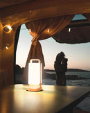 Camping Lantern, solar Lanterns, 6000mAh Rechargeable Light 2-in-1 Dimmable Outdoor Waterproof Gear with USB Charging – lanterns for power outages Hurricane, Hiking, Fish, Emergency, and Home by CozyNest Decor