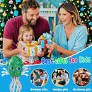 Dancing Octopus Toy Electric Crawling Baby Toy with Lights & Music Tummy Time Octopus Toy | DIY Expressions, Obstacle Avoidance | for Boys and Girls Party Gift Birthday, Christmas (Green) by TinyTreasures Baby Boutique