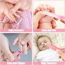 Baby Healthcare and Grooming Kit for Newborn Kids, 24PCS Upgraded Safety Baby Care Kit, Newborn Nursery Health Care Set, Baby Care Products by TinyTreasures Baby Boutique
