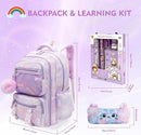 Aesthetic Kawaii Rainbow Backpack by TinyTreasures Baby Boutique