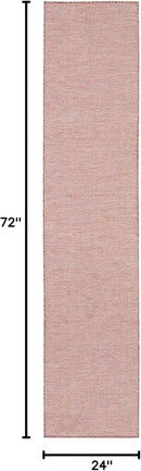 Nourison Home Positano Rainbow 2' x 6' Area Rug Easy Clean, Non Shedding, Bed Room, Living Room, Dining Room, Kitchen (6' Runner) by CozyNest Decor