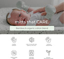Goumi Baby Mitts, Anti-Scratch Newborn Mittens, Soft Stay-On Mitts, Succulent 3-6 Months by TinyTreasures Baby Boutique