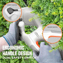Litheli 20V Cordless Hedge Trimmer 16" (5/8" Cut), Handheld Shrub/Bush Trimmer, Lightweight for Thick Branches & Yard Work,Work with Litheli 20V System (2.5Ah Battery Incl.) by GreenHaven Gardens