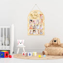 R HORSE My First Year Photo Display Wood Board, 3D Daisy Baby's First Year Picture Frame 12 Months Milestone Board Neutral Baby Keepsake Birthday Nursery Decor Gift for Boy Girl by TinyTreasures Baby Boutique