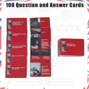 US Citizenship Test Study Guide 2025,US Citizenship Flash Cards 2025 for The United States Citizen Exam,100 Uscis Questions Answers Flashcards,Tarjetas para La Ciudadania De Las 100 Preguntas by TinyTreasures Baby Boutique