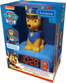 LEXiBOOK - Paw Patrol Chase Digital Alarm Clock with Night Light - Snooze Function - Dog Sound Effects - for Children/Kids - Luminous Clock with Chase, Blue/Red - RL800PA by TinyTreasures Baby Boutique