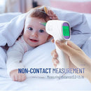 No-Touch Thermometer for Adults and Kids, Digital Thermometer with Fever Alarm, Fast Accurate Results, Easy for All Ages, FSA Eligible (Purple) by TinyTreasures Baby Boutique