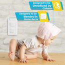 Outlet Covers Babepai 38-Pack White Child Proof Electrical Protector Safety Improved Baby Safety Plug Covers by TinyTreasures Baby Boutique