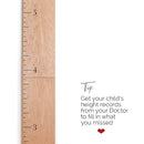 Wood Growth Chart for Wall - Growth Chart Wood Growth Chart for Kids Wooden Ruler Growth Chart Child Height Wall Chart Grow Chart for Wall Kids Wall Ruler Height Chart-Modern Natural by TinyTreasures Baby Boutique