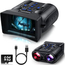 Night Vision Goggles, 4K Night Vision Binoculars, 3.0" HD Display, Portable 9 Gear Nightvision,10X Digital Zoom and 32GB TF Card, 3500mAh Long Battery Life Binoculars with Camera by TinyTreasures Baby Boutique