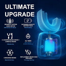 Kids U Shaped Electric Toothbrush Ultrasonic Automatic Brush with 5 Brush Head Rinse Cup 6 Clean Modes IPX7 Waterproof Whole Mouth Rechargeable Smart Timer Toothbrushes for Children Age 8-14 by TinyTreasures Baby Boutique