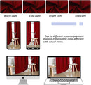 Simplebrand Ava Red Blackout Curtains for Bedroom 63 Inch Length 2 Panels Set, Nursery Thermal Insulated Energy Saving Rod Pocket Window Treatment Curtains Blackout Drapes, W40 x L63 Inch, Red by TinyTreasures Baby Boutique