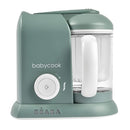BEABA Babycook Solo 4 in 1 Baby Food Maker, Puree Steamer and Blender for Purees, Grinder with Auto Steam Cooking, Lrg Capacity 4.5 Cups 27 Servings in 20 Mins, Eucalyptus by TinyTreasures Baby Boutique