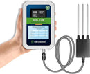 5-in-1 EarthScout Soil Cub Commercial Grade Precision Soil Moisture Meter: Soil Moisture/Soil Temp/Soil EC/Air Temp/Humidity. Irrigation:Farm,Golf,Orchard,Nursery,Garden,Landscape,Research,Education by GreenHaven Gardens