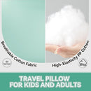 Travel Pillow,Car Pillow Kids Travel Pillow Car seat Pillow U Shaped Pillow for Travel Skin-Friendly Material The Sleeping Aid for Adults and Kids on Road Trips (Green) by TinyTreasures Baby Boutique