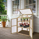 Giantex Garden Portable Wooden Cold Frame Greenhouse Raised Flower Planter Protection (30.0"X22.4"X42.9") by GreenHaven Gardens