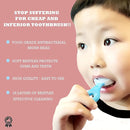 U-Shaped Toothbrush Kids (2 PCS), 360° Oral Teeth Cleaning Design, Toddler with Food Grade Soft Silicone Brush Head, Manual Whole Mouth for Age 2-6 by TinyTreasures Baby Boutique
