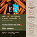Gya Labs Cinnamon Cassia Essential Oil - 0.34 Fl Oz - 100% Pure Natural Cassia Oil for Hair & Skin, Diffuser, DIY Recipes & Candle Making Scent by CozyNest Decor