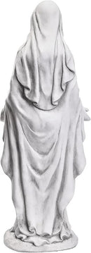 TOETOL Virgin Mary 29.9 Inch Outdoor Statue Religious Blessed Mother Garden Decor Statues Catholic Mother Mary Yard Patio Deck Home Entryway Hallway Sculpture by GreenHaven Gardens