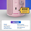 MIATONE Portable Bluetooth Speaker 36W Stereo Sound Bass Boost, 24H Playtime Bluetooth 5.3 TWS Pairing (Pink) by TinyTreasures Baby Boutique