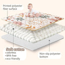Baby Play Mat, 50x50 Playpen Mat with Super Soft Touch, Activity Mat with Upgraded Anti-Slip Bottom, Machine Washable Crawling Mat for Floor & Picnic(Boho Nature) by TinyTreasures Baby Boutique