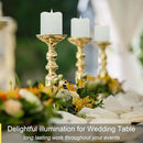 Flameless Candles Battery Operated with Timer, 3D Moving Flame Flickering, Last 600+ Hours Battery Candles, 3" x 3" Ivory Real Wax Electric LED Candle for Wedding Party Decorations by CozyNest Decor