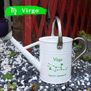 Metal Watering Can for Outdoor and Indoor Plants, Watering Can Decor, 1 Gallon (Virgo) by GreenHaven Gardens