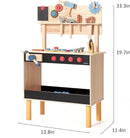 PairPear Wooden Kids Tool Bench & Carry Toolbox – 71 Pcs Pretend Play Tool Workbench with Drills, Kids Construction Toy Workbench Workshop for Boys Girls Age 3+ by TinyTreasures Baby Boutique