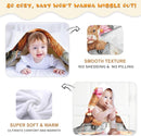Ship Next Day, Personalized Baby Blanket – Printed in USA, Custom Baby Blanket for Boys & Girls, Baby Blanket with Name, Baby Shower, Easter, Christmas, Birthday Newborn & Toddler Gifts (Style 20) by TinyTreasures Baby Boutique