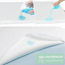 Bassinet Mattress Topper, Gel Memory Foam Mattress with Removable Cover Fit for Baby Delight Beside Me Dreamer Bassinet (32.5" x 20"), Waterproof Breathable Soft Bassinet Mattress by TinyTreasures Baby Boutique