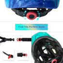 OnBros Kids Bike Helmet - Bike Helmets for 5-14 Boys or Girls with Visor, Children Bicycle Helmet for Skateboard Mountain Scooter Road Cycling, Lightweight and Adjustable 50-57CM by TinyTreasures Baby Boutique